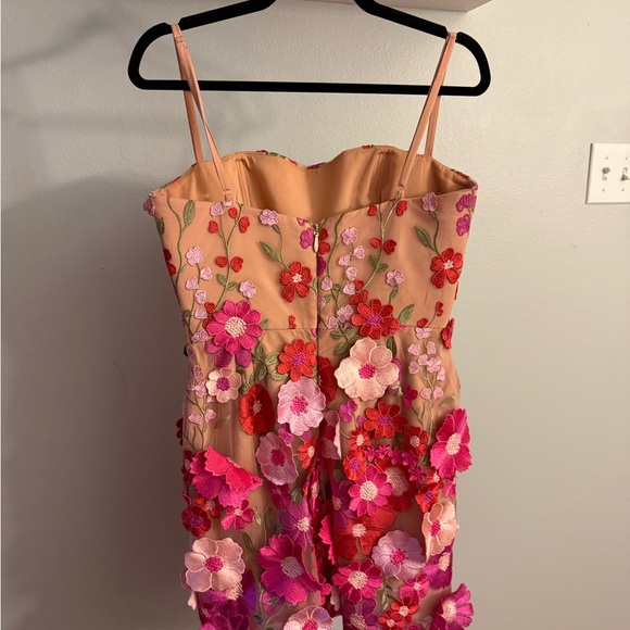 Helsi Hilda Fuschia Floral Dress Size M - Picture 7 of 7